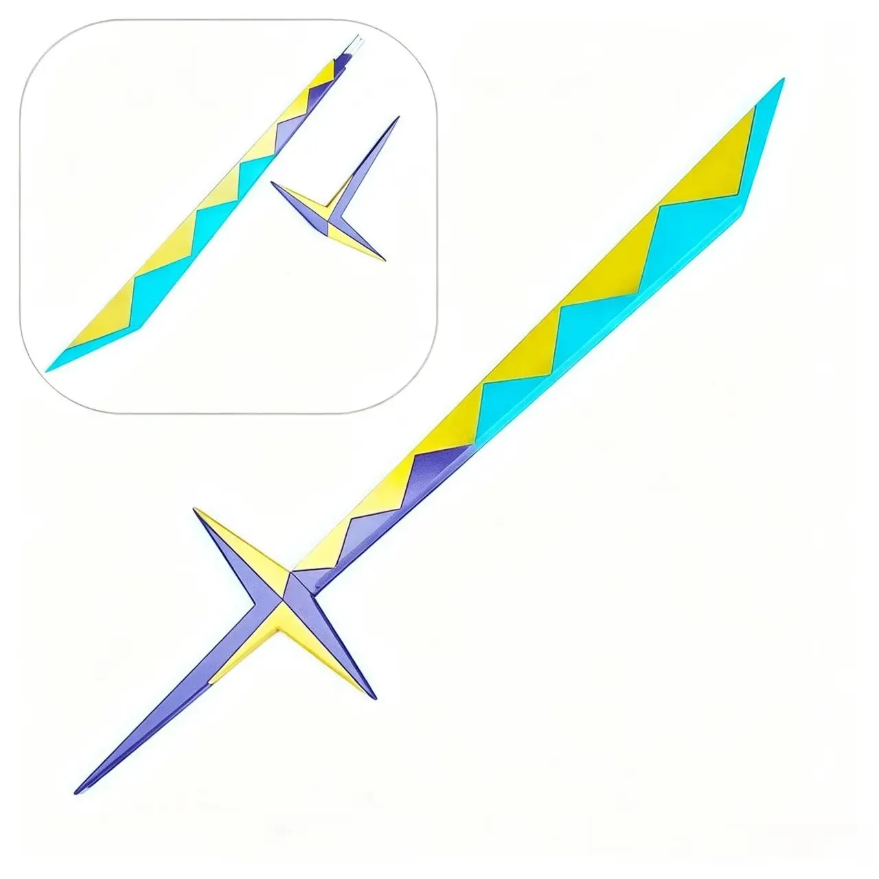 Lio Fotia Sword Prop Anime Promare Cosplay Prop for Halloween Christmas Fancy Party Costume Accessories