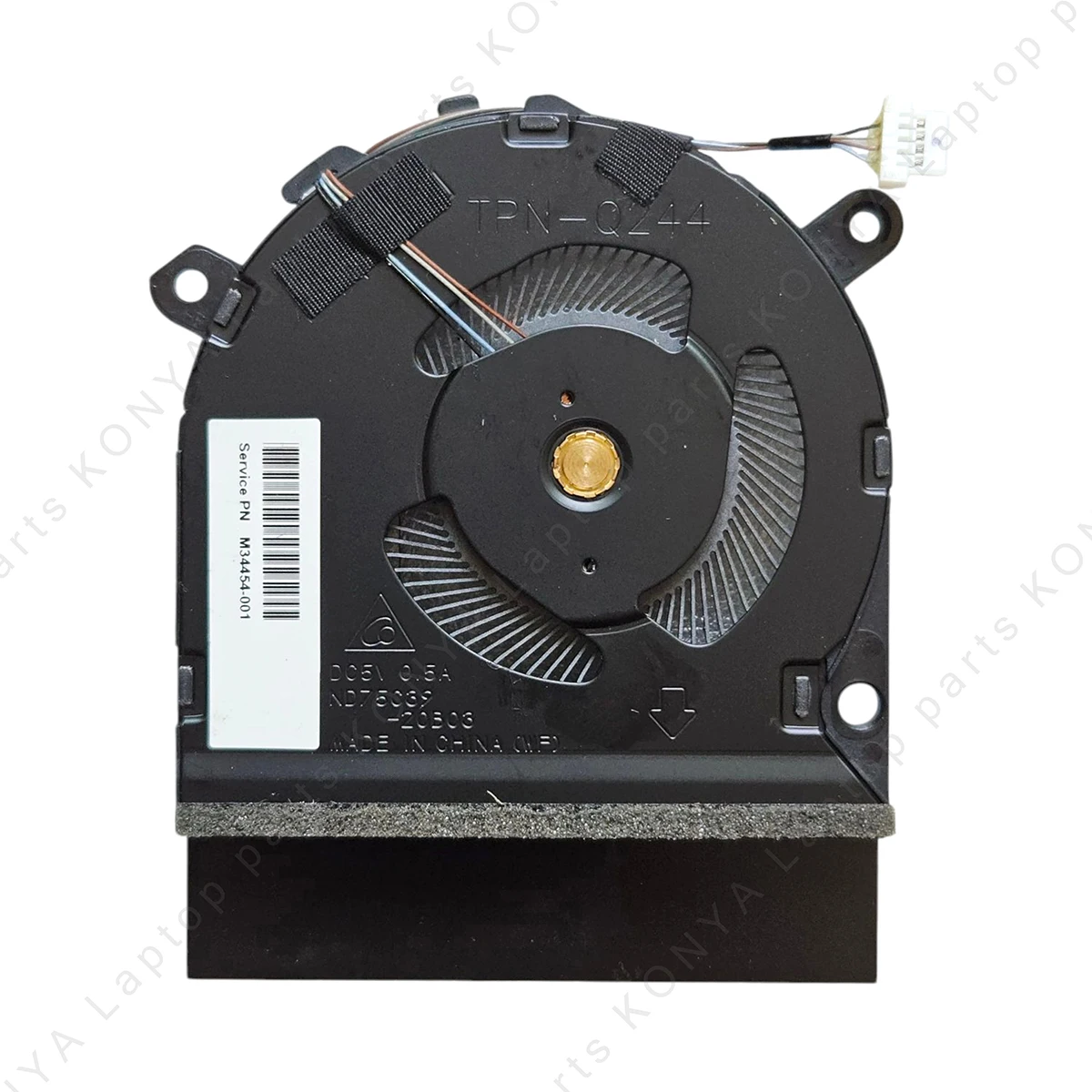 For HP Pavilion 14-DV 14-EC TPN-Q244 Q262 Series Laptop Heatsink Fan CPU Cooling Copper Tube Assembly M34456-001 M34454-001