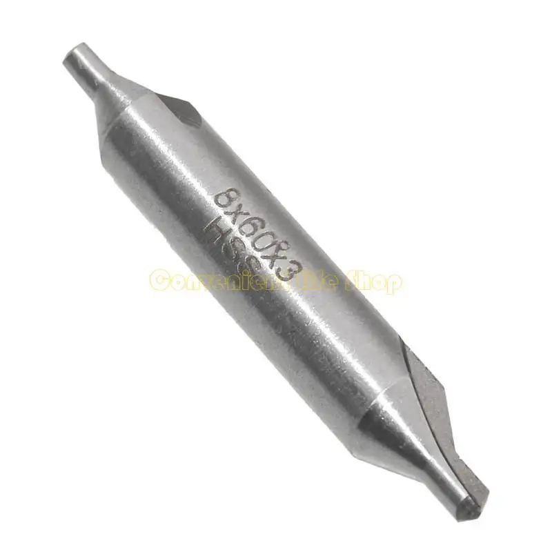 

L1EE 6Pcs Center Drill Bits Set High Speed Steel Center Drill Bits Lathe Mill Combined Centering Drills Bit Countersink