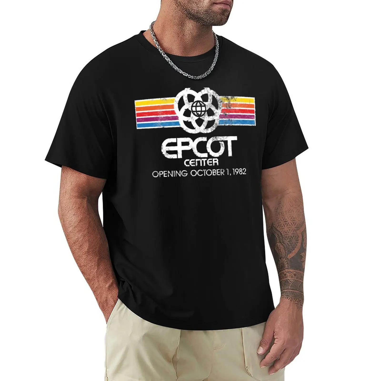 Epcot Center Vintage T-Shirt t shirts for man slim fit T-Shirt