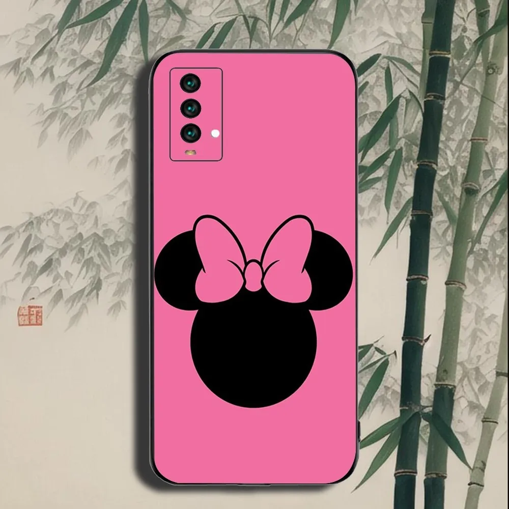 Cute M-Minnie Phone Case For Xiaomi 11 Redmi Note 11 5G 8T 9A 9 10T Note8Pro Note9 12SUltra Black Case