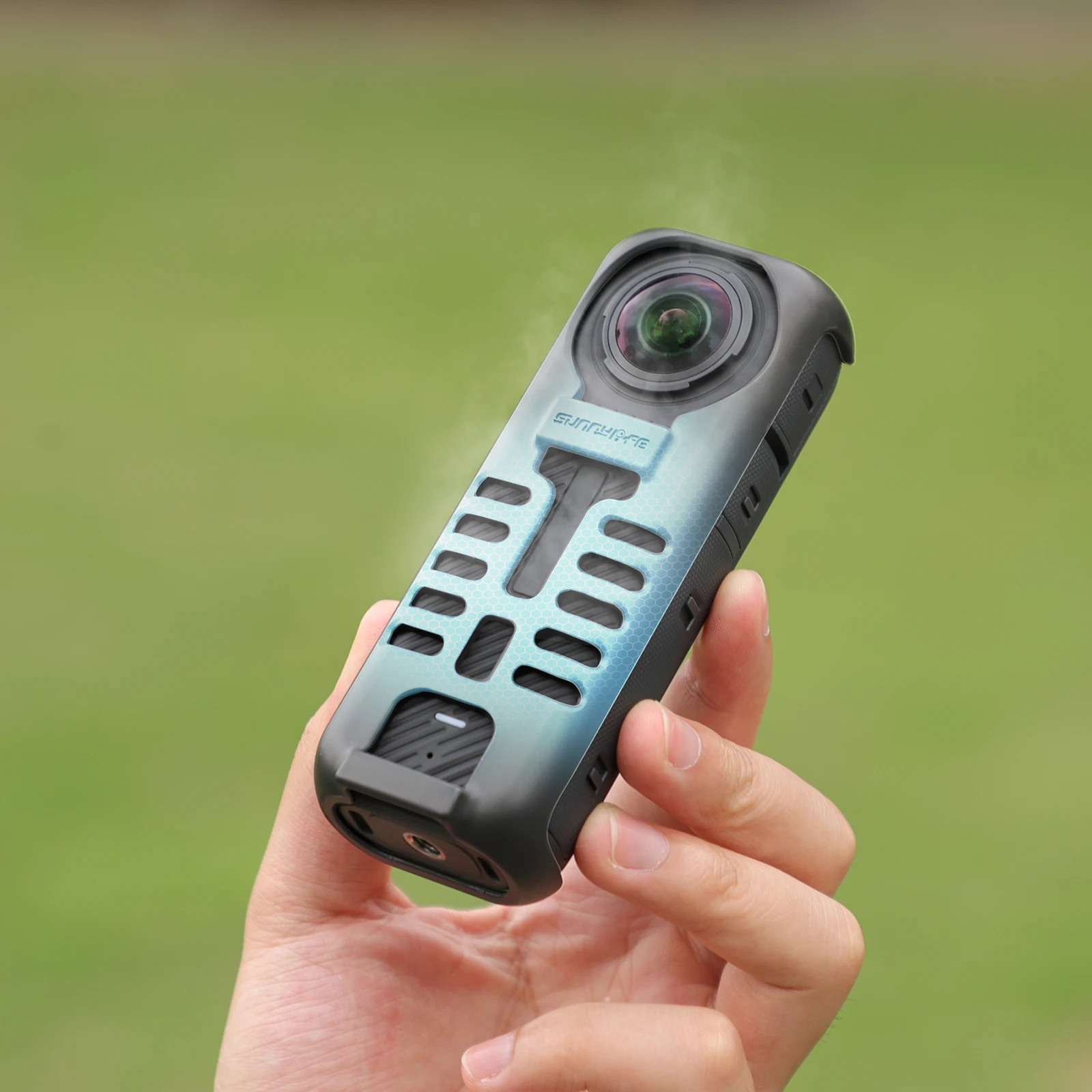 サーモグリップカバークーラー温度ケース Insta360 X4 グラフェン熱保護フレーム Insta360 X4 温度制御ボックス