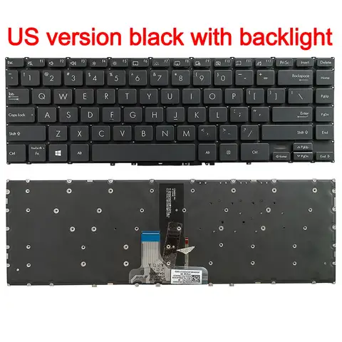 Hintergrundbeleuchtung US NEUE Laptop-Tastatur für ASUS ZenBook UX363 UX363E P2451 UX371 BX371 UX363J UX363EA UX363JA UX371EA UXF3000 UXF3000E