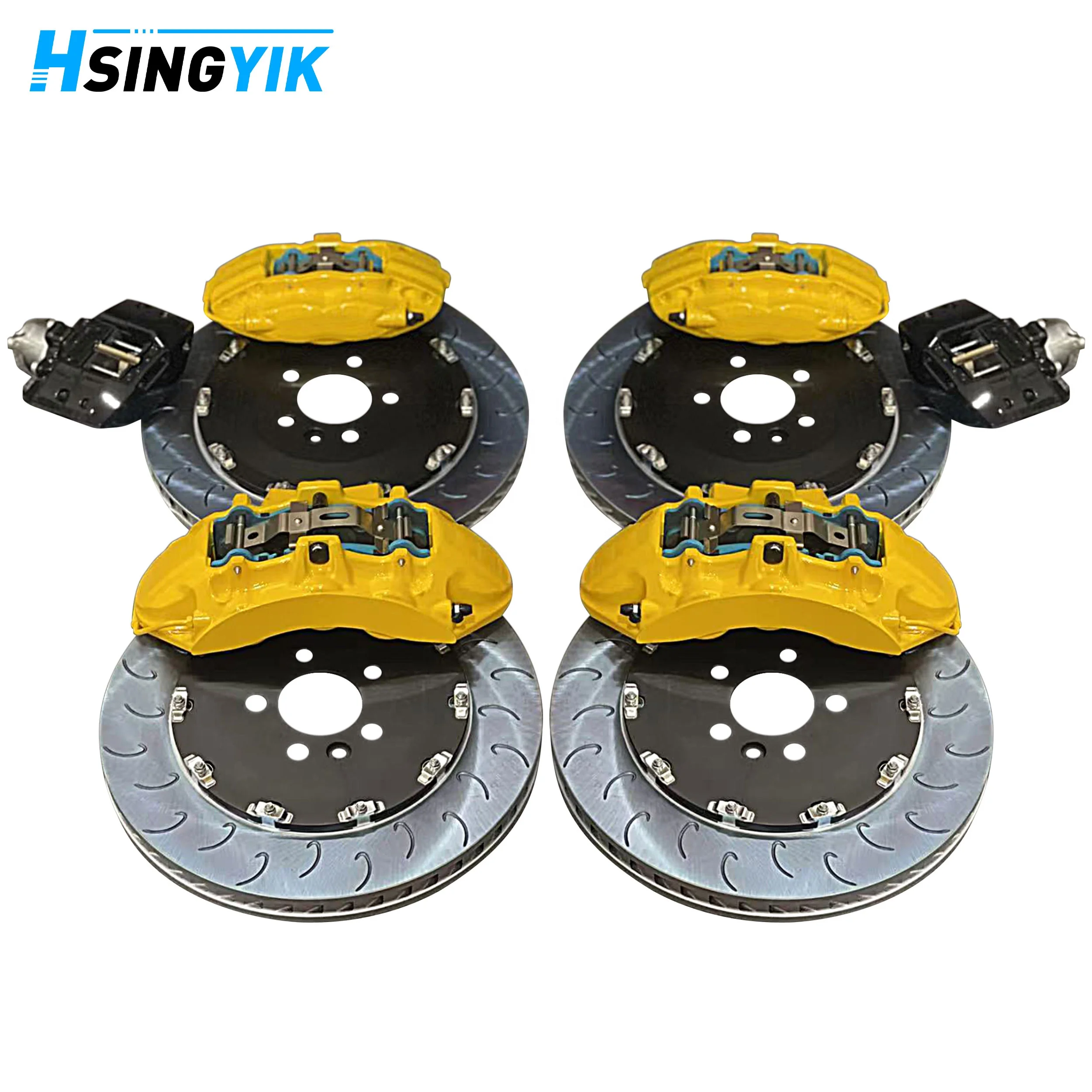 Auto Big Piston Kit Floating Brake Rotor Kit For 2015 Mk7 VW Golf R