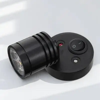 

Professional LED Reading Spotlight 3W Aluminum Wall Light Swivel Rv Yacht Boat Car Reading Light Warm Soft Illumination Anti