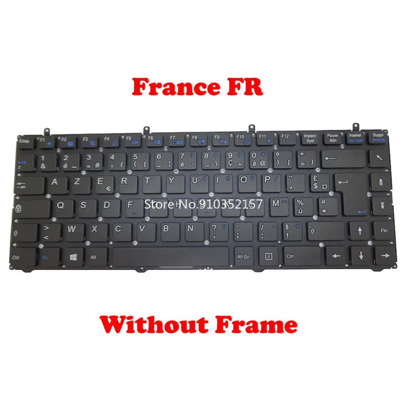 

W230ST Keyboard For CLEVO W230 MP-12R73A0-4301 MP-12R76F0-430 6-80-W5470-060-1 MP-12R76S0-430 6-80-W5470-170-1 MP-12R76LA-430