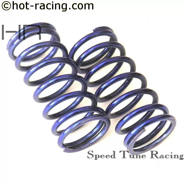 Hot Racing Blue Heavy-Duty Shock Springs 18lb/in (2pcs) for Traxxas 1/10 E-Revo Revo 3.3 Slayer Pro 4X4 Summit GTR Shocks