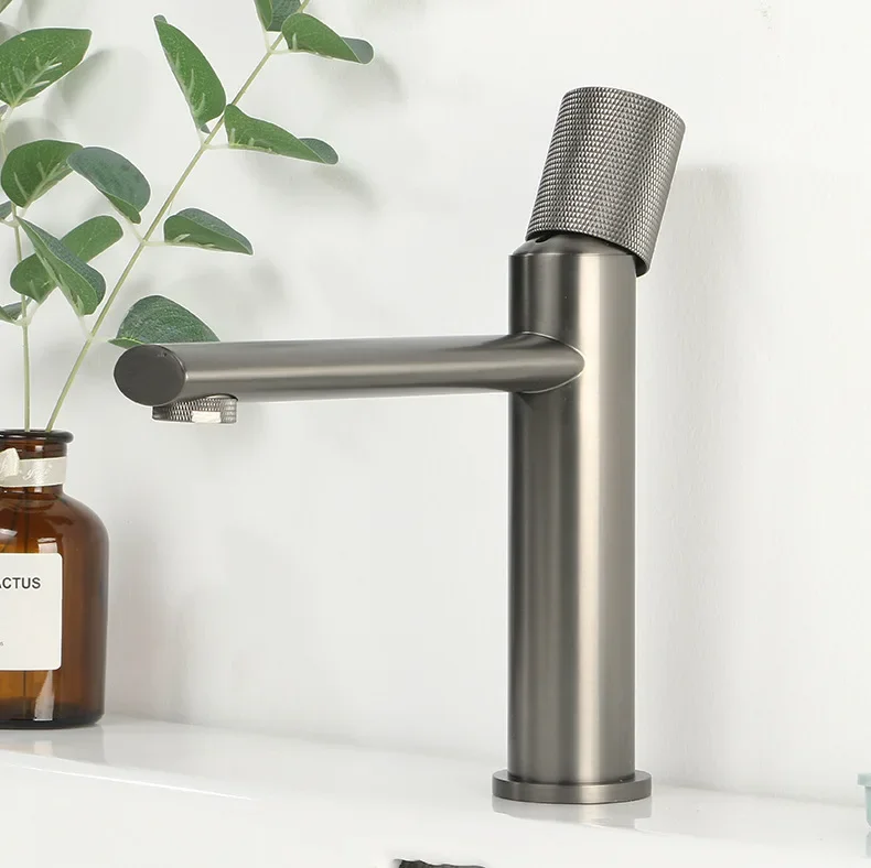 

Смеситель для раковины, смеситель для раковины в ванной комнате, латунь, розовое золото, новый однорычажный латунный смеситель для воды для ванной комнаты, кран