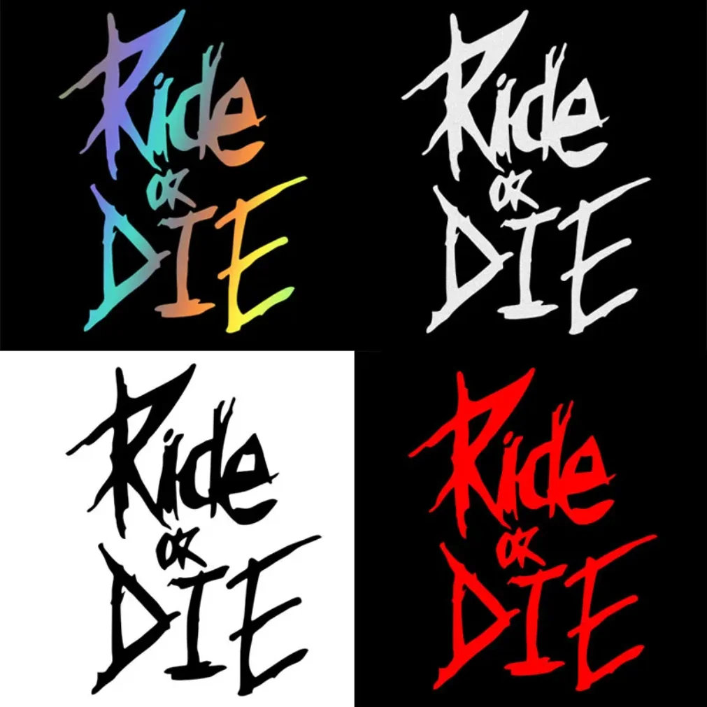 AliExpress Ride or Die Bike Frame Stickers Bicycle Top Tube Waterproof Decals for MTB Bicycle Decorative Frame Bike Motorcycle Accessories