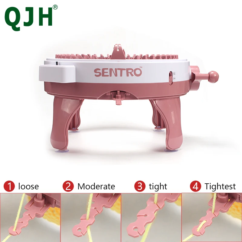 48-needle Handmade Knitting Machine Scarf,Sweater,Hat&Sock Maker for Adults-Perfect Lazy Artifact Creative Knitting Projects