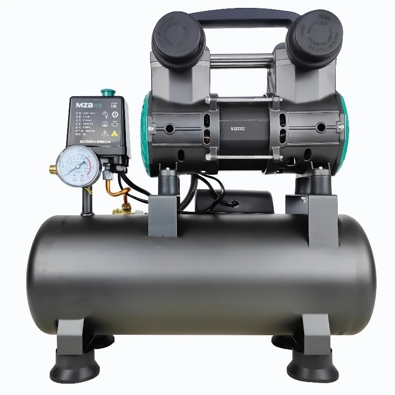 Black 2880 Rpm Oil Free air Compressor 10liter Compressor air Portable Mini in Stock