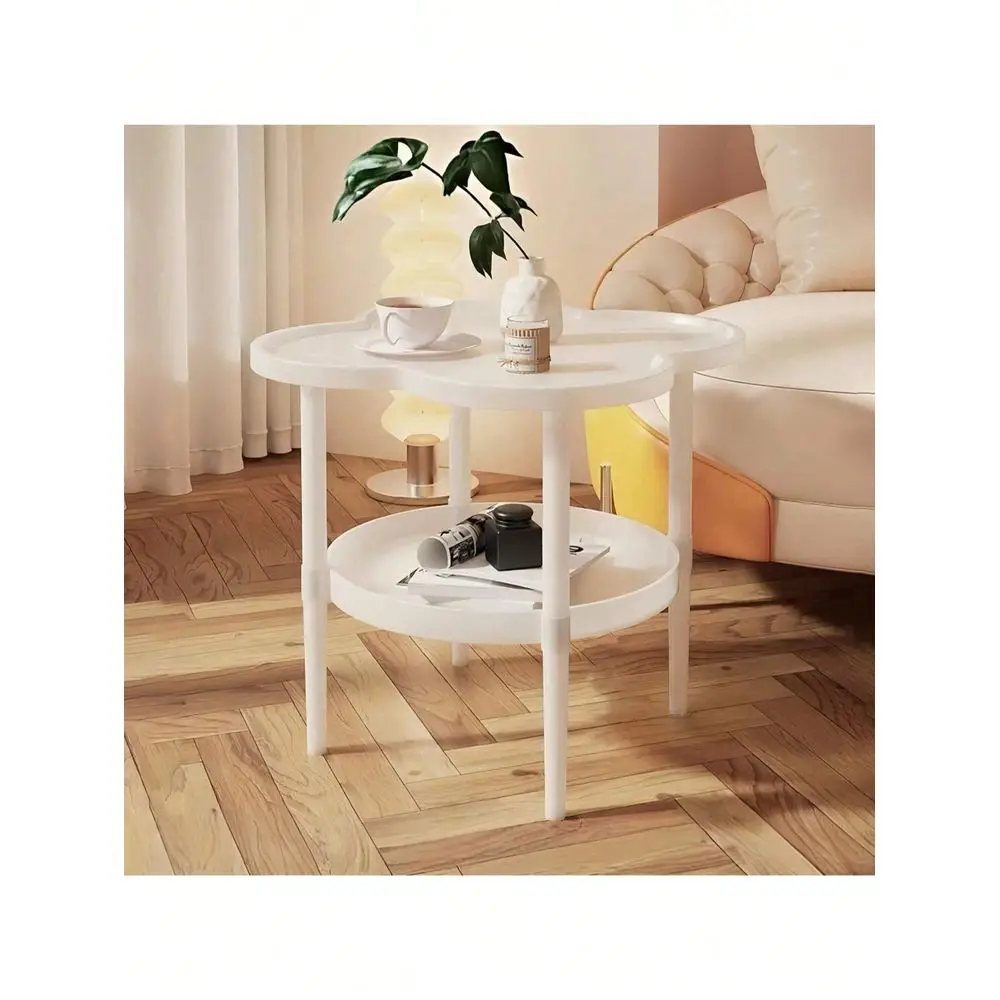 

Simple Cloud Coffee Table, E1 Grade , More Space For Living Room Or Bedroom, Dual Use Furniture