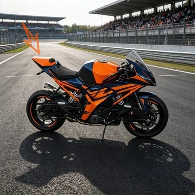 

Rear Seat Cowl Tail Cover for KTM RC390 2022–2024