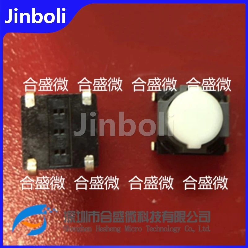 10PCS New Original Silent Silicone Tactile Tact Switch 6*6*5 Silent Reset Button SMD 4 Pin Car Micro Movement