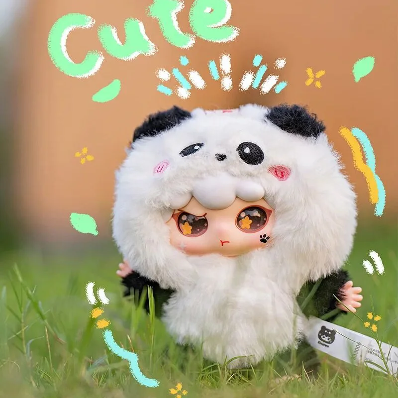 Kimipapa الحيوان سلسلة الفينيل أفخم صندوق أعمى صندوق غامض دمية لعبة Kawaii الحيوان الكرتون العصرية دمية سطح المكتب ديكور هدية عيد ميلاد