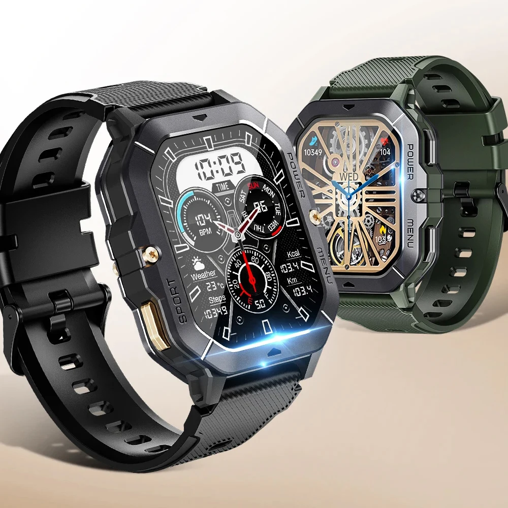 

C28 Outdoor Sports Smart Watch Men Women Smartwatch Bluetooth Call Wrist Watches 410 mAh Electronic Wristwatch Fitness Bracelet