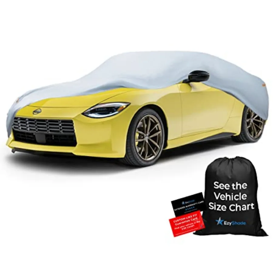 10-Layer Waterproof Sports Car Cover. See Vehicle Size-Chart for Accurate Fit. All Weather Full Outdoor Covers. Miata Porsche S