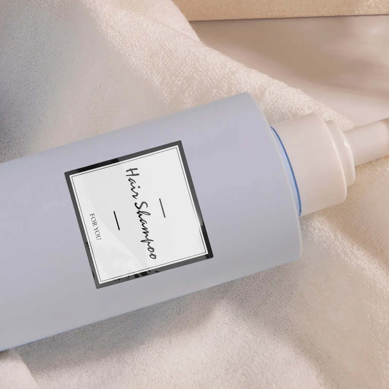 

3 Sheets Waterproof Label Stickers Self-Adhesive Shampoo Bottle Labels for Bathroom Amenities Organizer Lotion Dispenser Decals