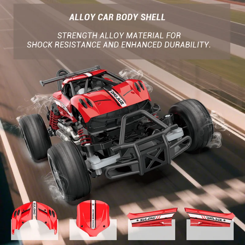 

Sulong SL-278 1:20 Alloy RC Car - 2.4G Rear-Wheel Drive, High-Speed Off-Road Rock Crawler & Racing Drift Toy