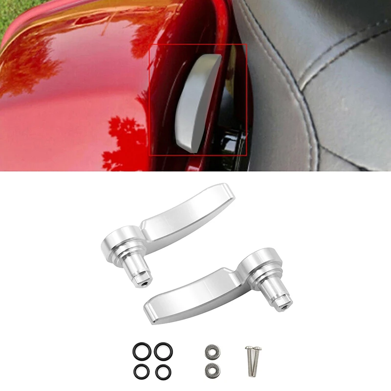 Saddlebag Latch Kits Durable Replacement Metal Saddlebag Latch Lever Lid Lifter For Touring Street Glide