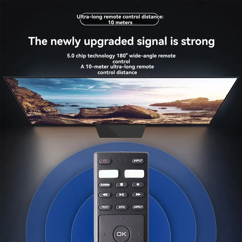 SQPP-Universal Remote Control For Dyon Movie Smart42 TV Ergonomic Design