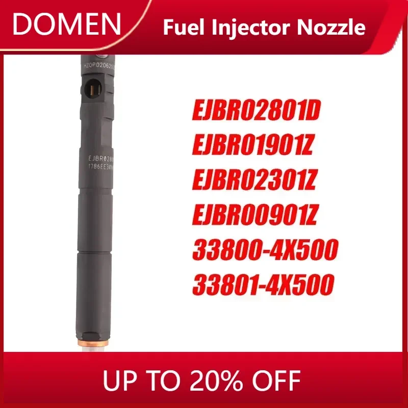 

EJBR02801D New Diesel Fuel Injector Nozzle 33800-4X500 33801-4X500 for Hyundai Terracan KIA Carnival Sedona 2.9 crdi 2001-