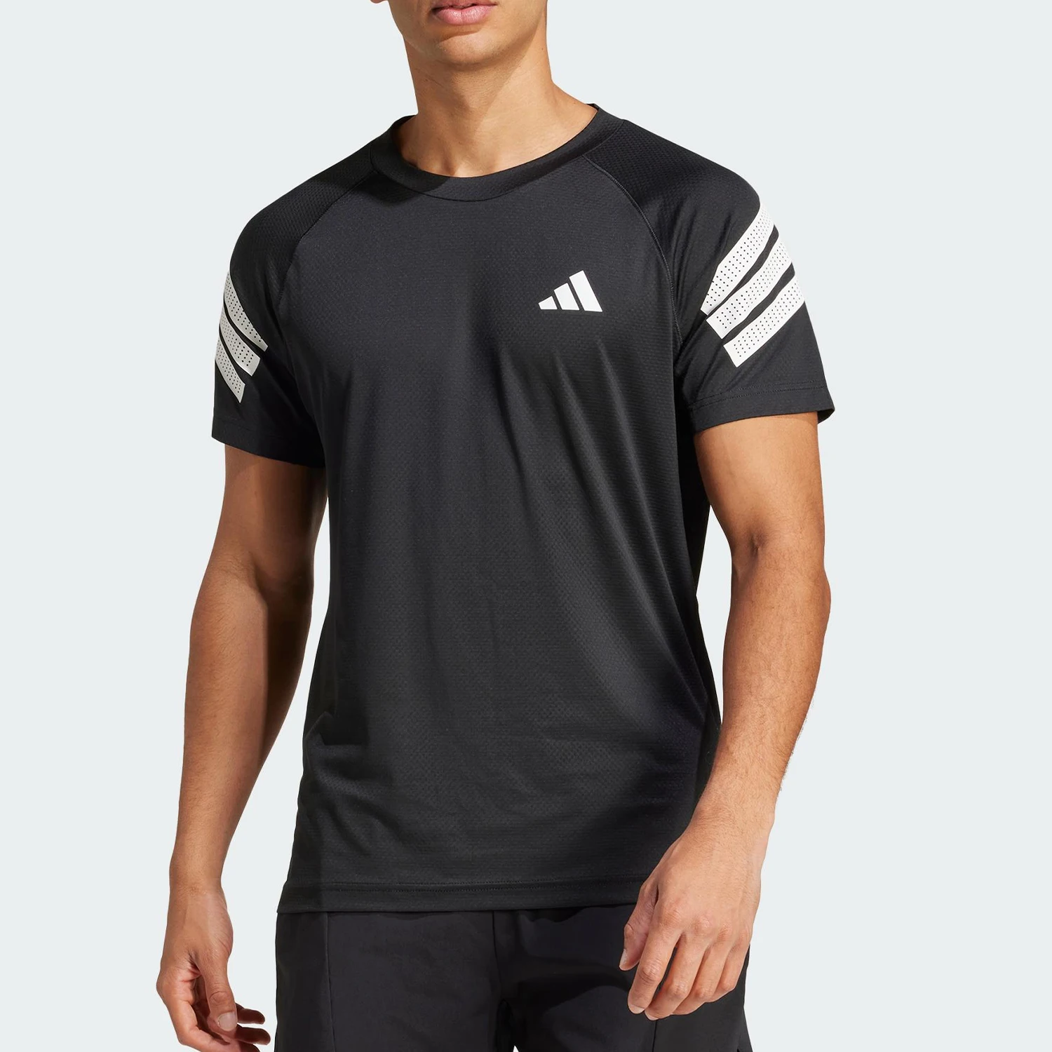 Adidas genuine 2025 Summer Edition Men's Breathable Fitness Short Sleeve JW9729