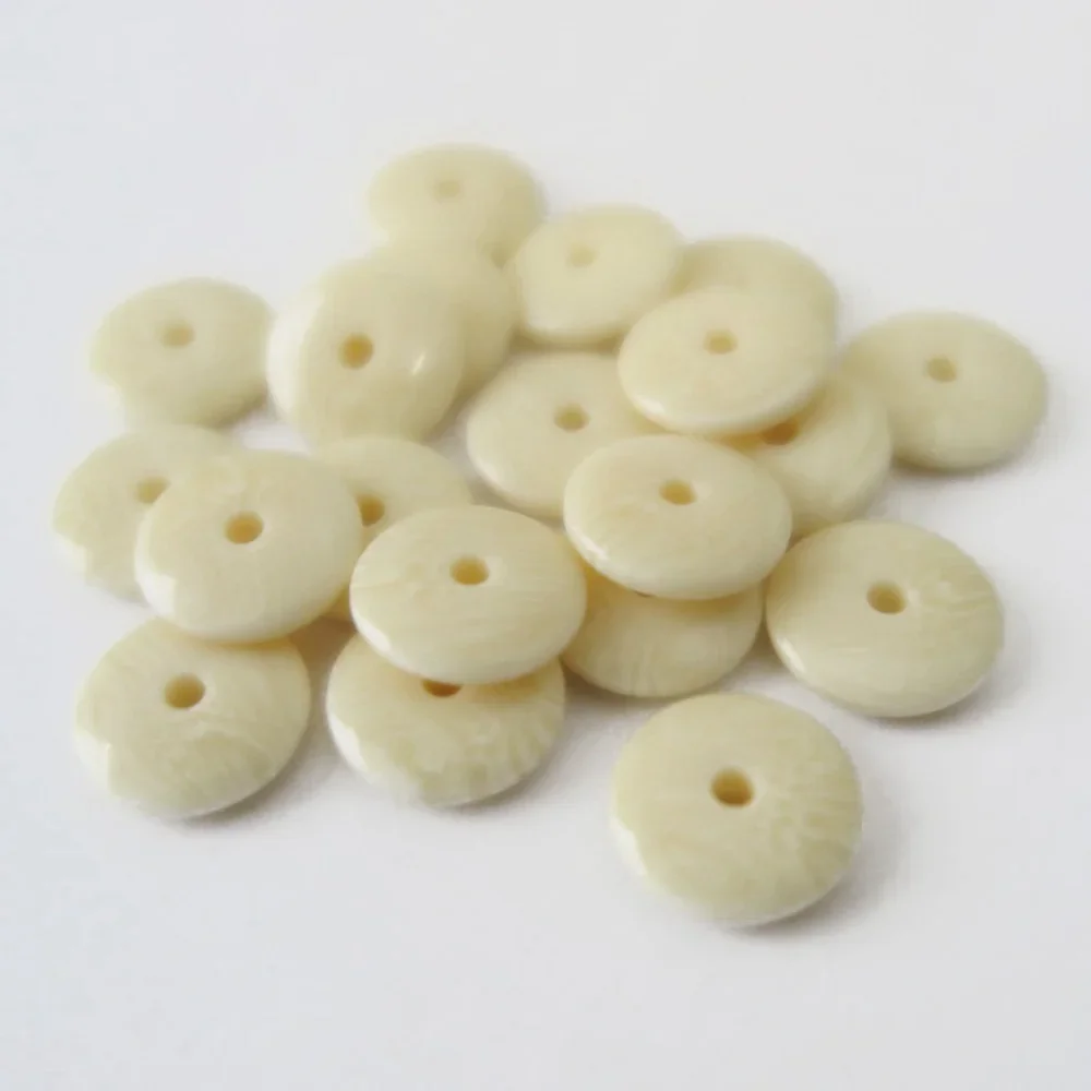 

Beige White Color Flat Round Resin 6mm 8mm 10mm 12mm Loose Spacer Beads Wholesale Lot for DIY Crafts Jewelry Making
