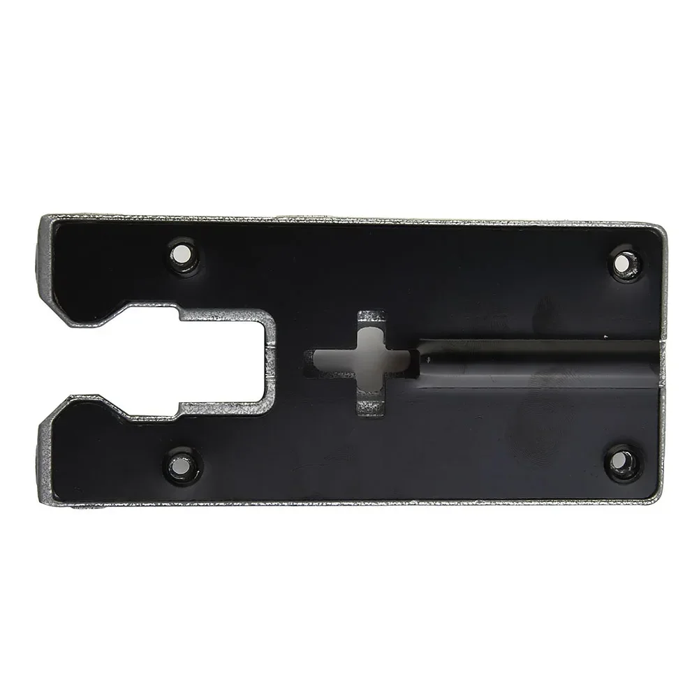 

New Practical Useful Jig Saw Machine Fittings Replace With Screws 1 Set Accessoires Aluminum/Iron Black+silver