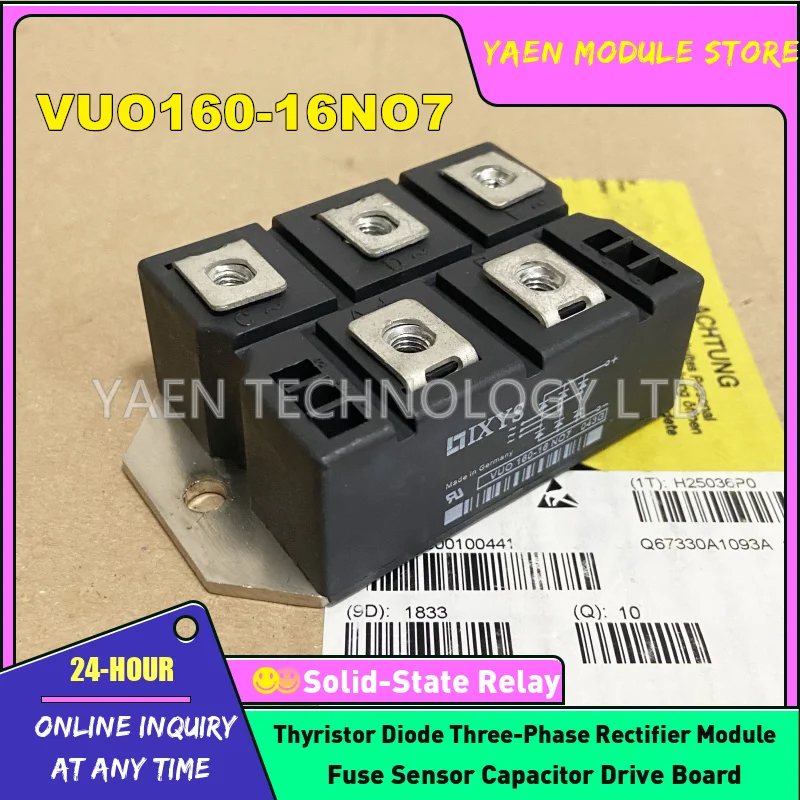 VUO121-16N01 VUO121-12N01 VUO160-16NO1 VUO160-12NO1 VUB116-16NO1 VUB116-16NOXT NEW IGBT MODULE IN STOCK