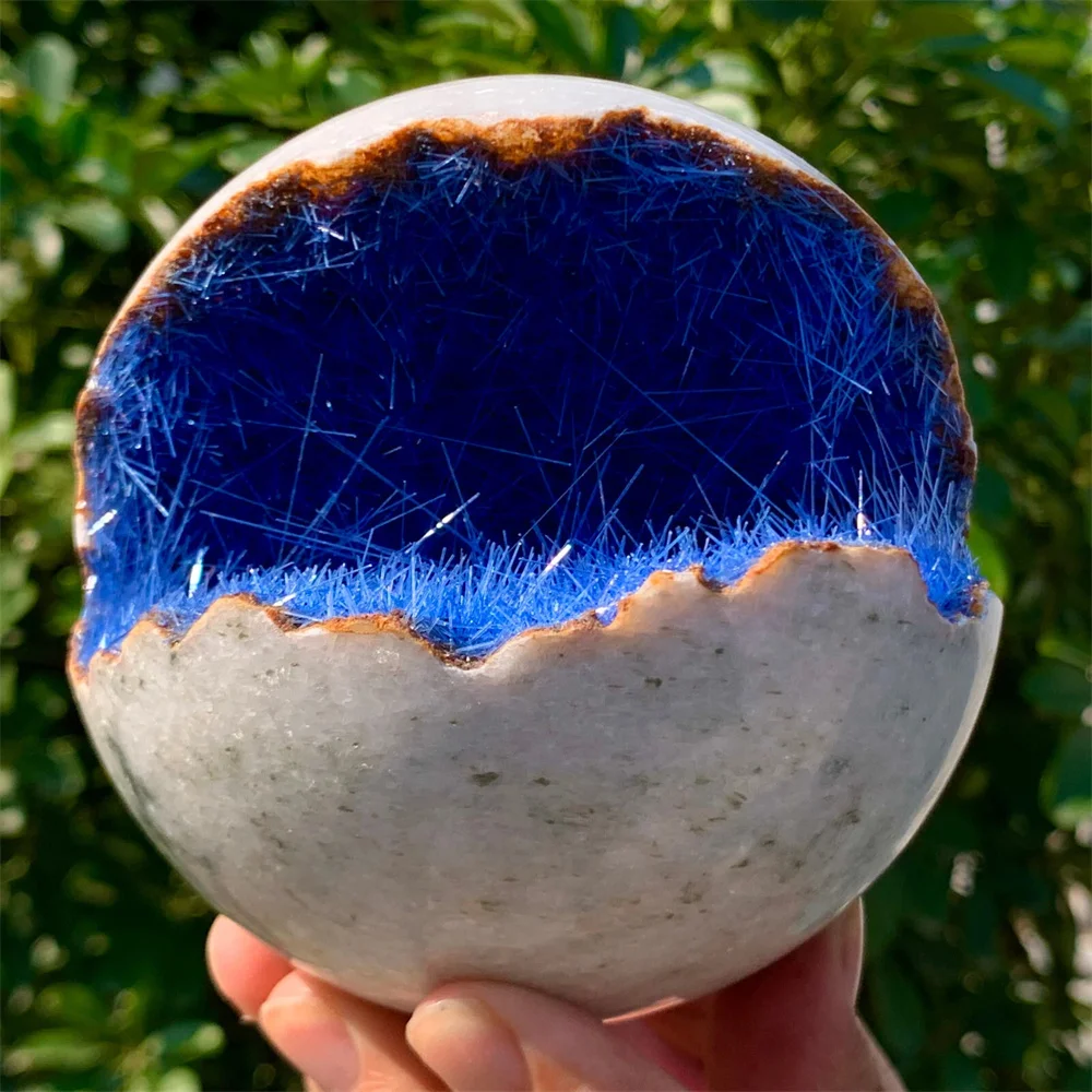 

Rare Moroccan Public Smiling Phosphor-Magnesium Ore Restoration Ball, Energy Gem, Spiritual Healing, Home And Office Decoration