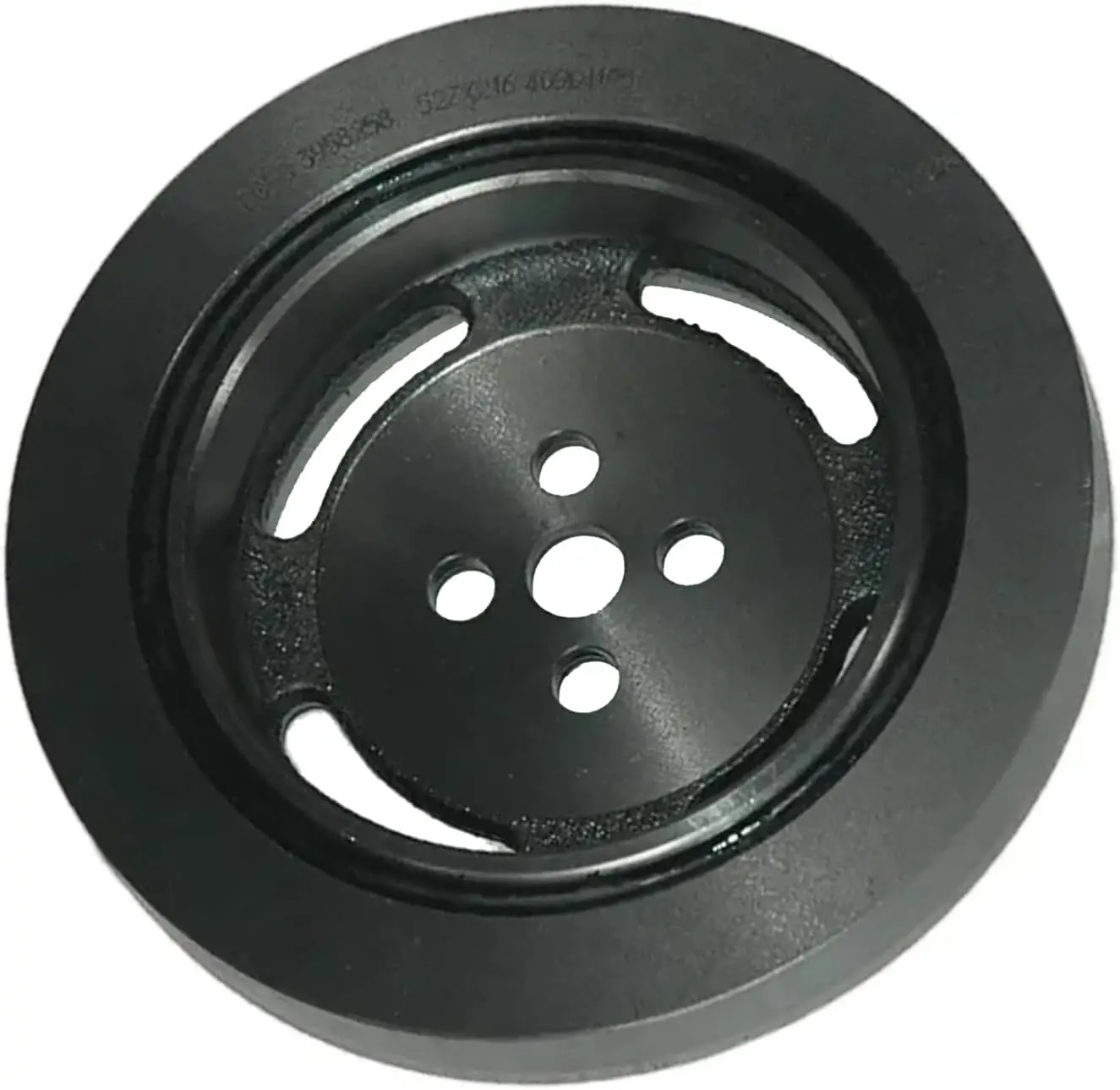 Rubber Vibration Damper 3914454 3958258 3916436 Compatible with Cummins Engine 4B 4BT 6B 6BT for Dodge Ram 5.9L 89-98.5