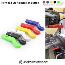Universal Motorcycle Start Up Switch Button  Horn Switch Extender Extension Rubber Button
