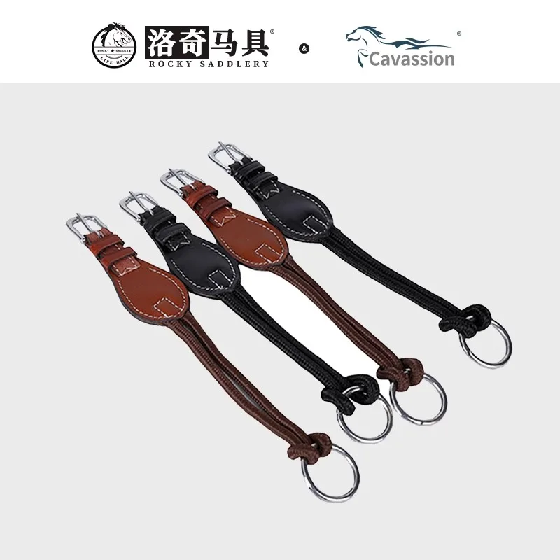 

Polo match equestrian equipments polo gag bit strap when riding horse