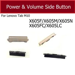 Volume Power Button  For Lenovo Smart Tab M10 X605F C X605L C X605F/M/N Tablet Up Down Volume Power Side Keypads Parts