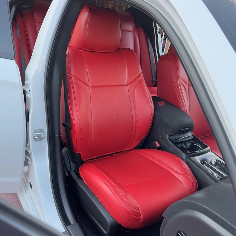 Custom Fit Car Seat Covers for Dodge Charger 2011-2022 5 Seats Full Coverage Seat Protector Covers Waterproof Anti-Scratch