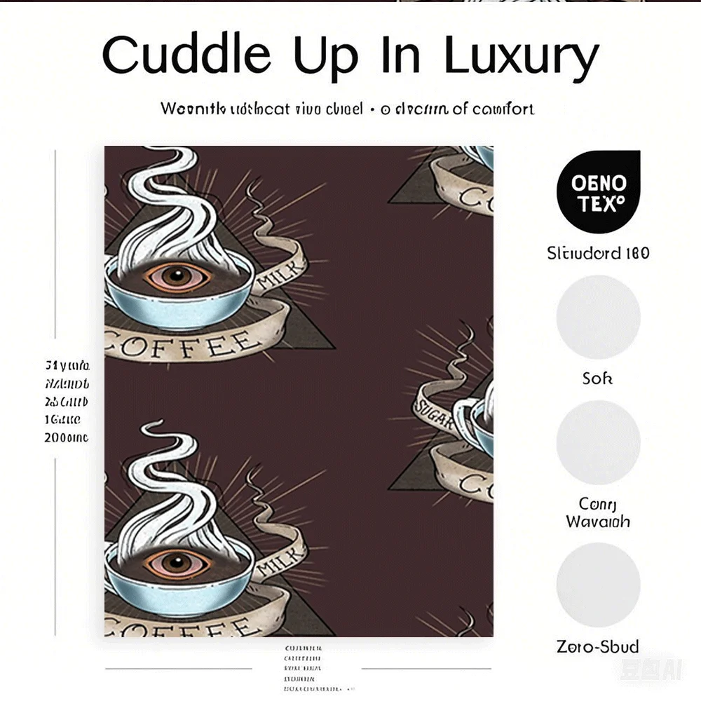 بطانية صوف حديثة وبسيطة لحاف لحاف غير متوقع بطانيات غير قابلة للتنفس لمطبخ مكتب البالغين