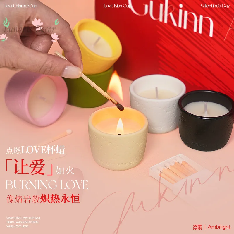 Scented Candle Gift Box Premium Home Atmosphere Diffuser Fragrance Ornament Birthday Gift