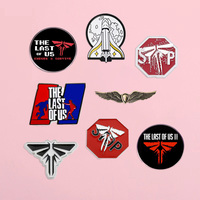 Popular Game The Last of Us Pin Retro Game Badge Men's Brooch Backpack Pin Jacket Denim Clothing Accessories Wholesale