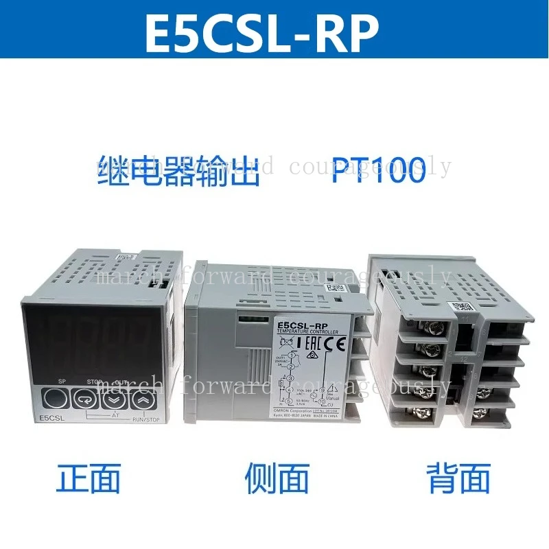 for Omron temperature controllers: E5CSL-RTC/QTC/RP, E5CWL-R1TC/Q1TC, E5EWL-R1TC/Q1TC