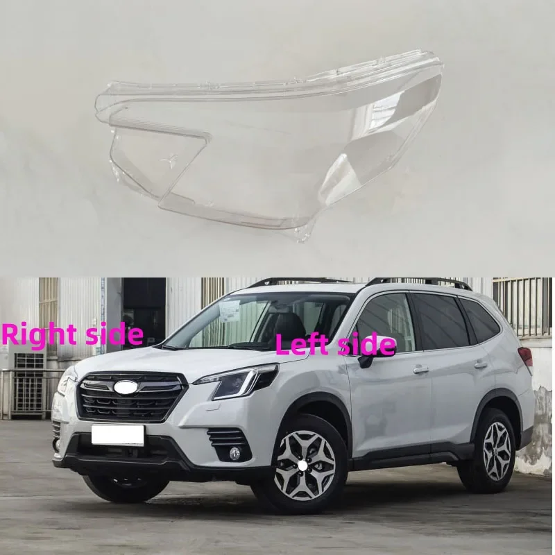 For Subaru Forester 2022 2023 2024 Car Headlight Shell Headlamp Lens Cover Replace Lamp Shade Headlamp Glass