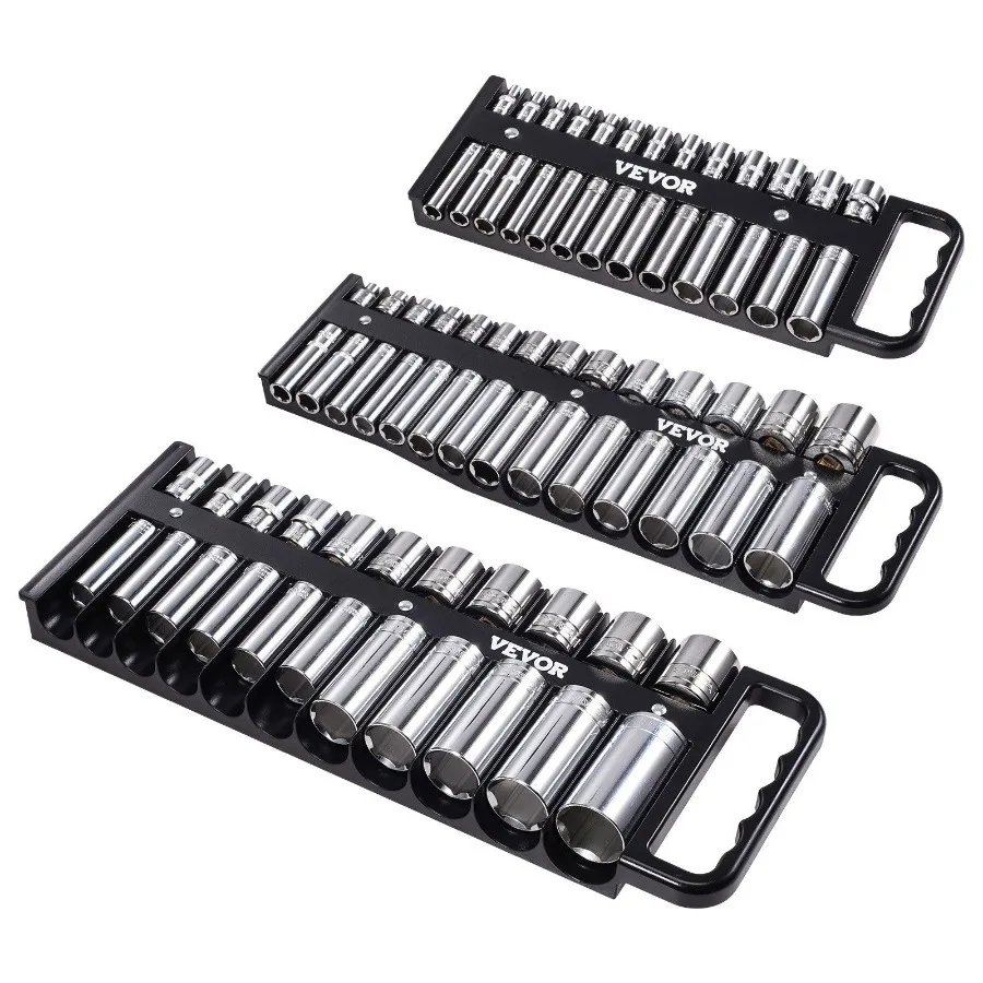 portable-socket-organizer-set-3pcs-76clip-magnetic-socket-tray-metric-sae