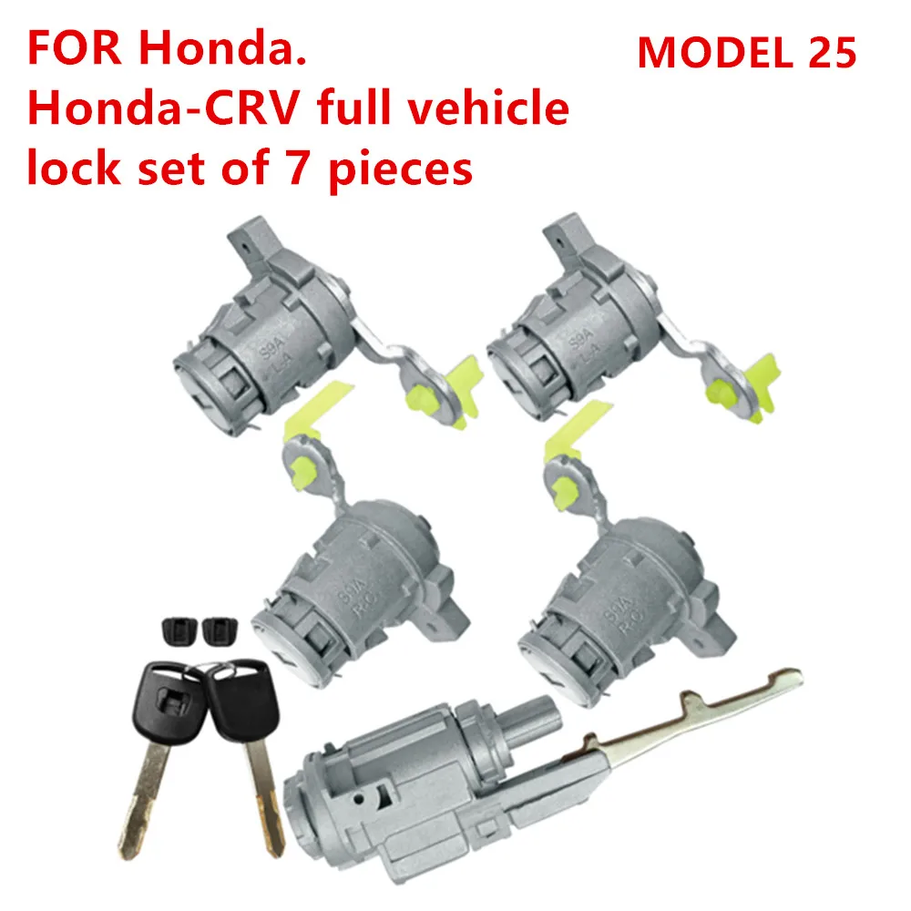 24-25 Hot Sale! FOR Honda-CRV Full Vehicle Lock/  FOR Honda-CRV Full Vehicle Lock Set of 7 Pieces 。Durable and Reliable