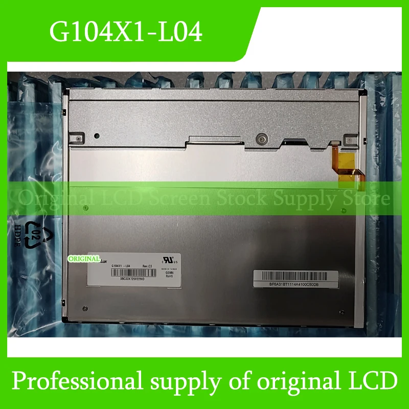 

G104X1-L04 10.4 Inch Original LCD Screen For Innolux LCD Display Panel Brand New 100% Tested