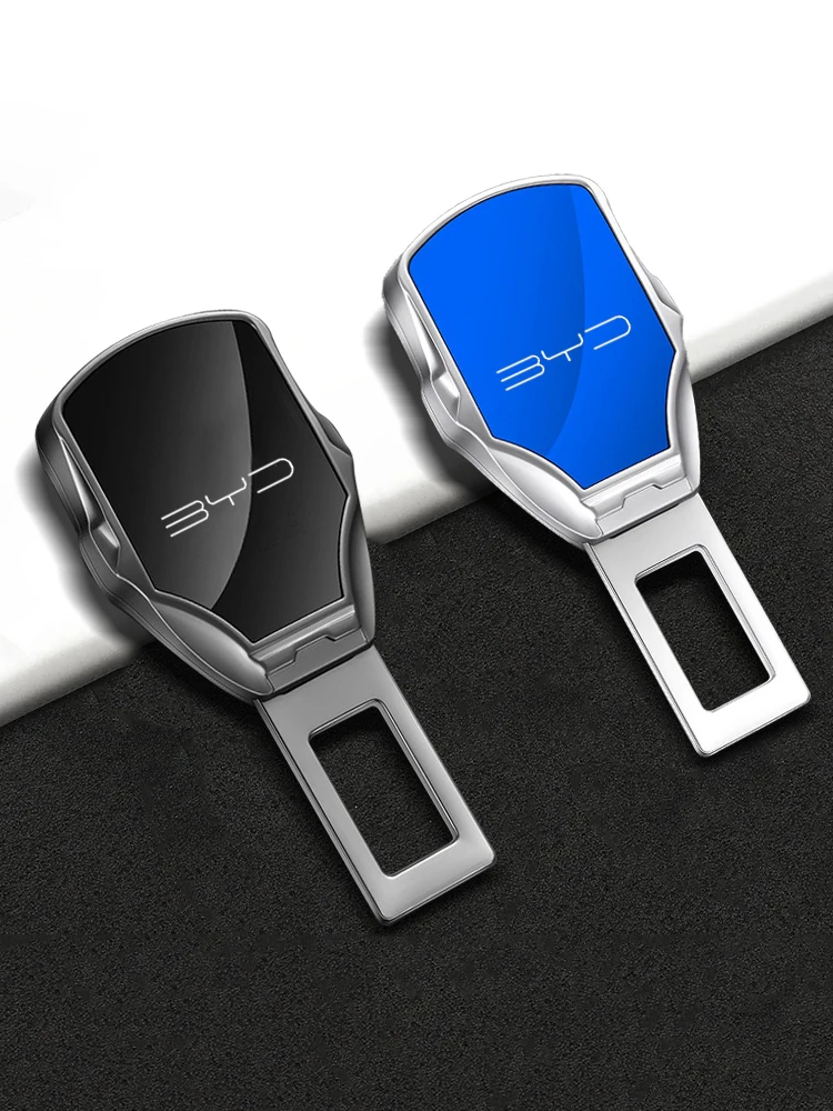 ل BYD أغنية زائد Atto 3 هان EV يوان تانغ DM 2018 تشين ختم دولفين E2 مقعد السيارة حزام كليب تمديد المكونات قفل مقعد السلامة مشبك