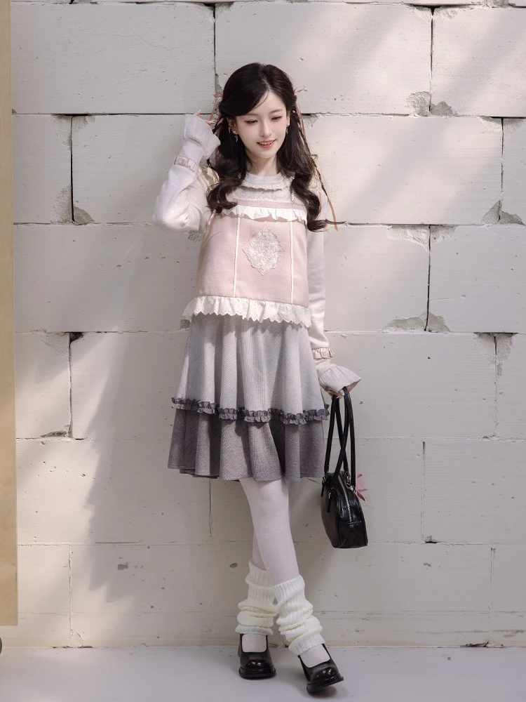 

Chuan Dai Timel Ballet Narrative Knitted Base Layer Dr Forest System Set Women's Hanfu Ensemble Autumn 2025 Release