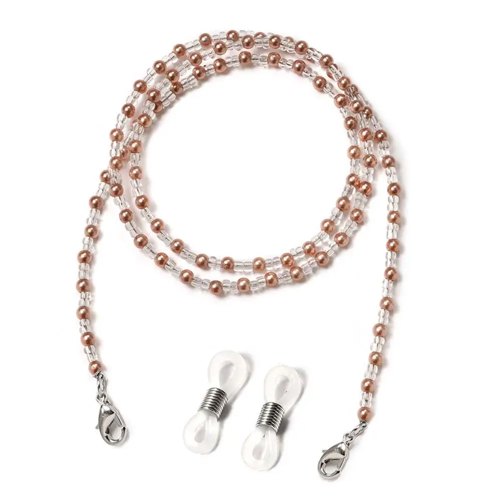 Anti-lost Sunglasses Chains Crystal Neck Strap String Beaded Beads Glasses Chain Spectacle Cord Mask Chains Glasses Chains