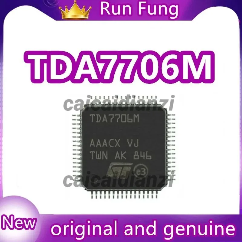 1pcs/lot  TDA7706M TDA7706 QFP-64 Chipset IC in stock New Original New Original