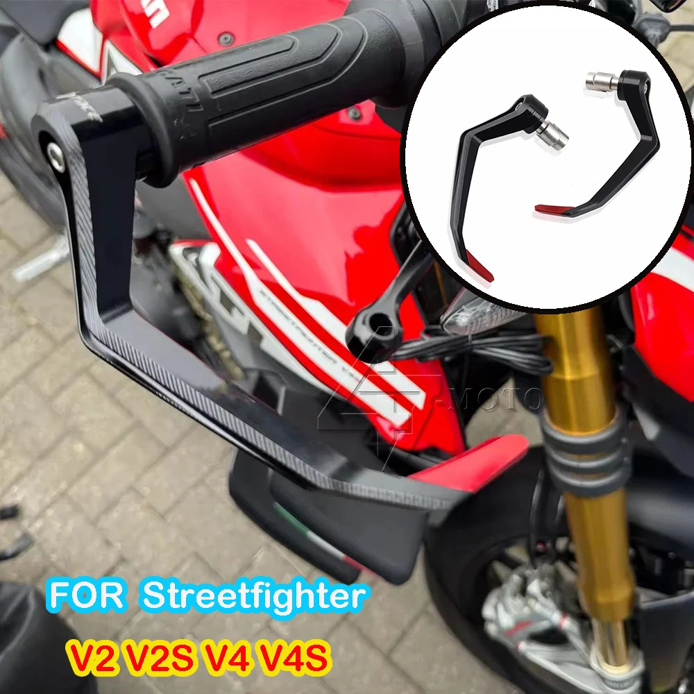 NEW For DUCATI Streetfighter V2 V4 V4S Brake Clutch Lever Protector V4 V4S V2 Motorcycle Bow Guard Brake Clutch Handguard