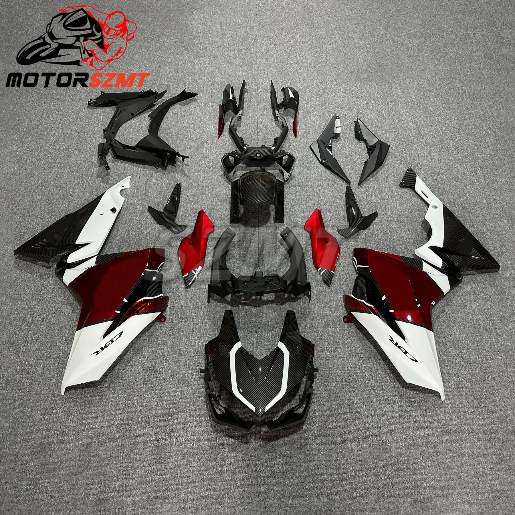 

Motorcycle Fairings Kit for HONDA CBR500R 2019 2020 2021 2022 2023 19-23 Injection Black Bodywork Set